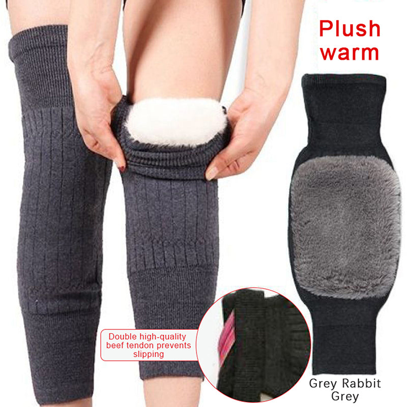 Leg Warmers – Warm Wool Knee-High Winter Wear for Men & Women | High-Quality Fleece Lined | Soft, Comfortable & Insulating | 1 Pair