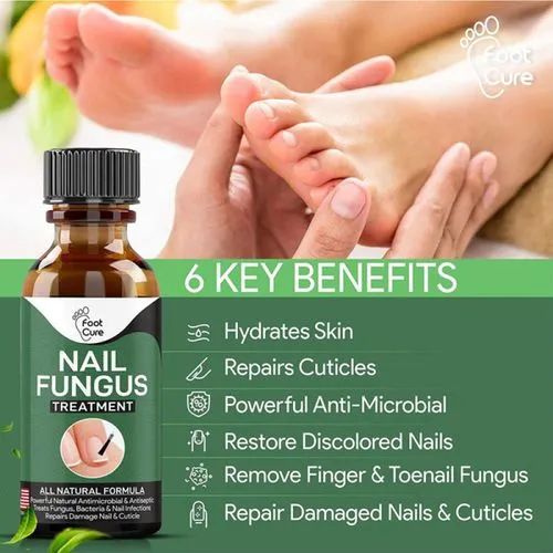 Fast Nail Fungus Treatment – Nail Repair Essence & Anti-Fungal Gel for Healthy, Clear Nails