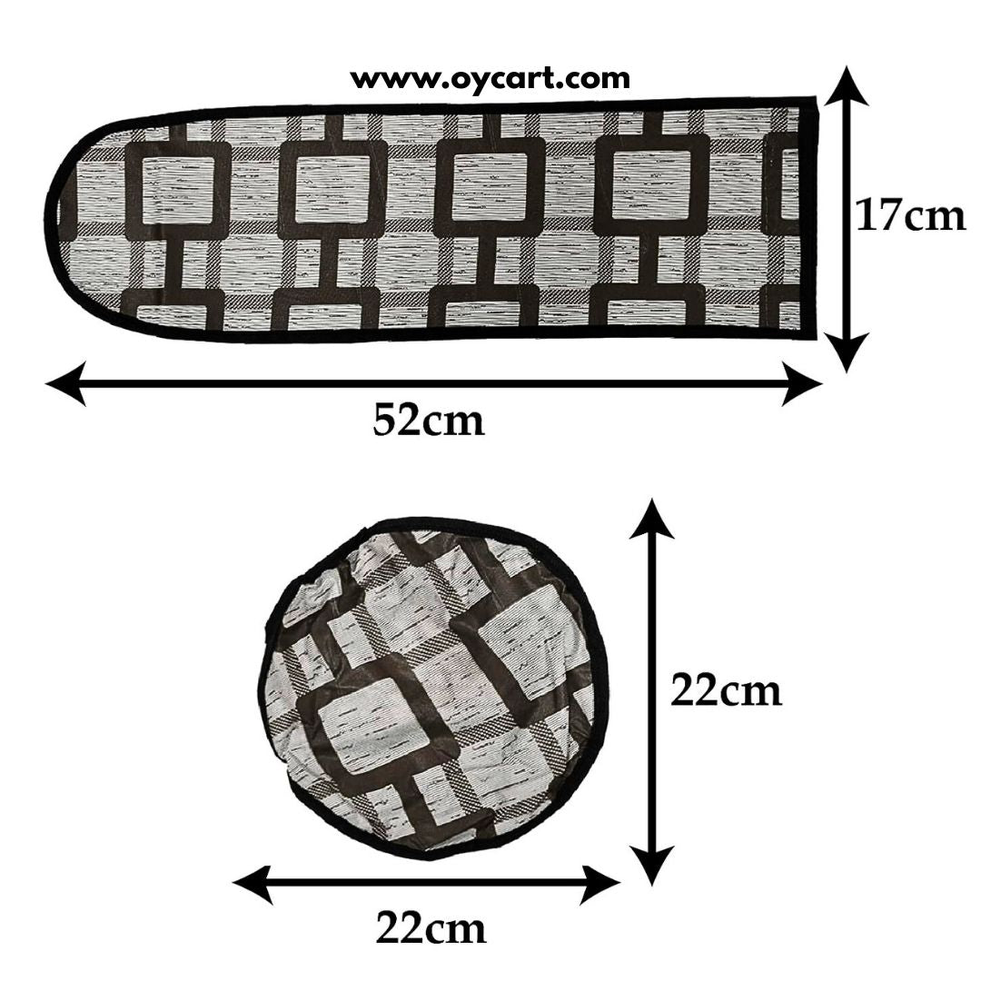 Waterproof & Dustproof 3-Blade Ceiling Fan Cover – Premium Protection (Random Color)