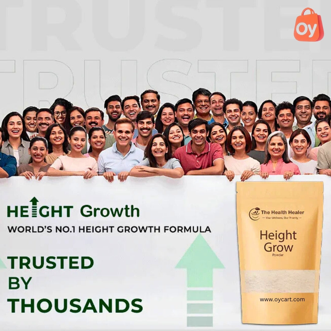 Height Healer Growth Powder – 100% Natural Height Increase Formula