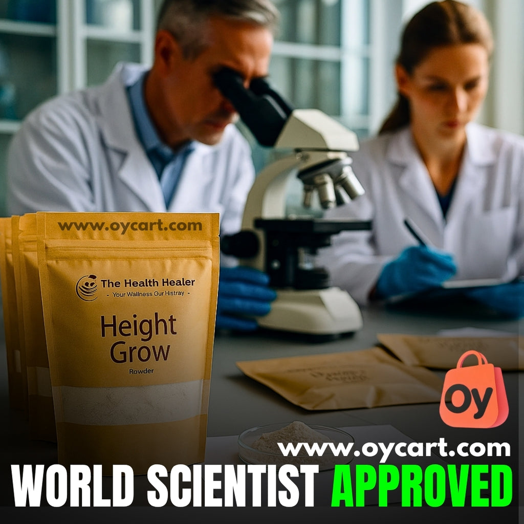 Height Healer Growth Powder – 100% Natural Height Increase Formula