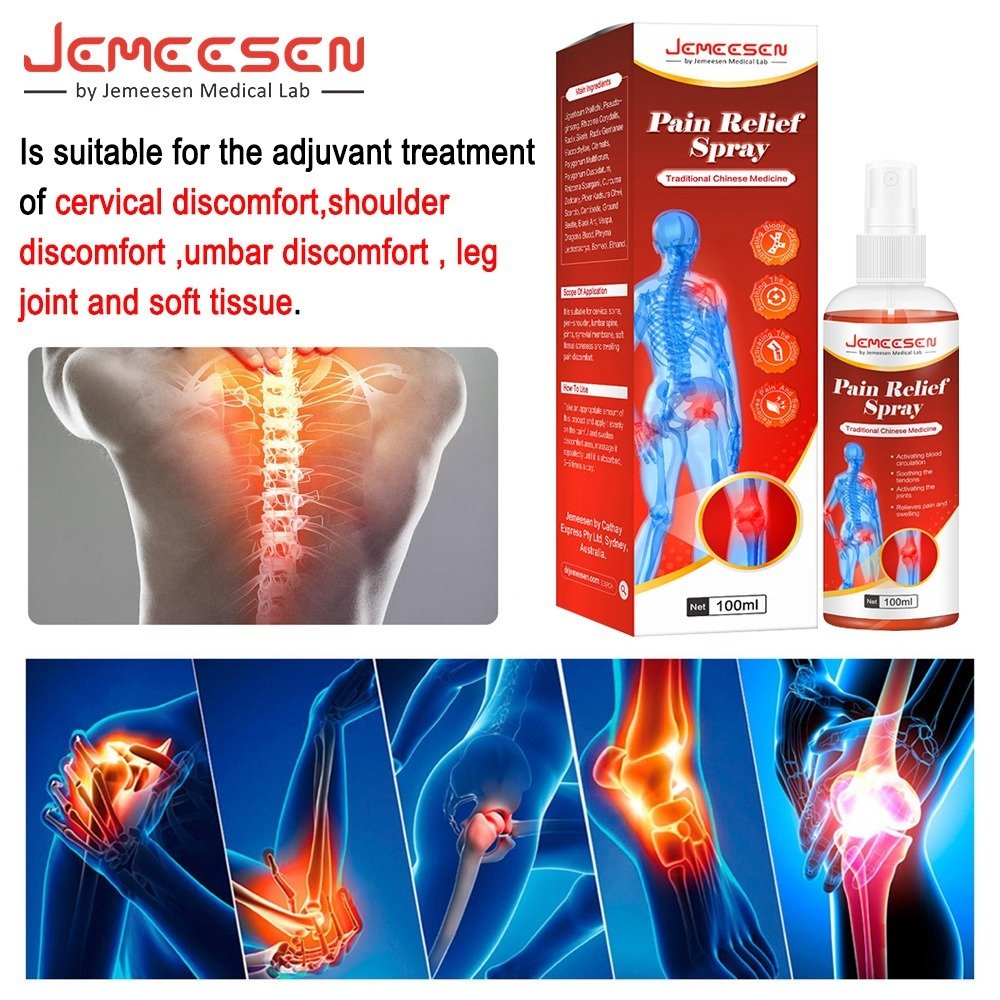 Instant Pain Relief Spray – Joint & Muscle Support Instant Pain Relief Spray – Joint & Muscle Support