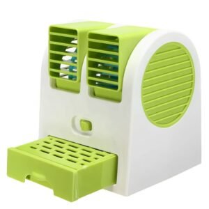 mini air cooler fan – usb portable ac with ice tray