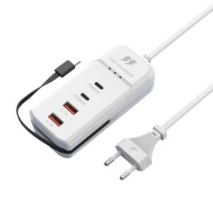 66w pd fast charger with type c cable – 5.1a adapter
