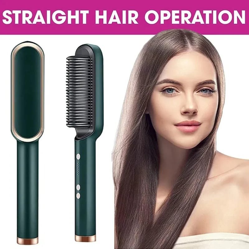909 hair straightening brush – 2 in 1 straightener & curler 909 hair straightening brush – 2 in 1 straightener & curler