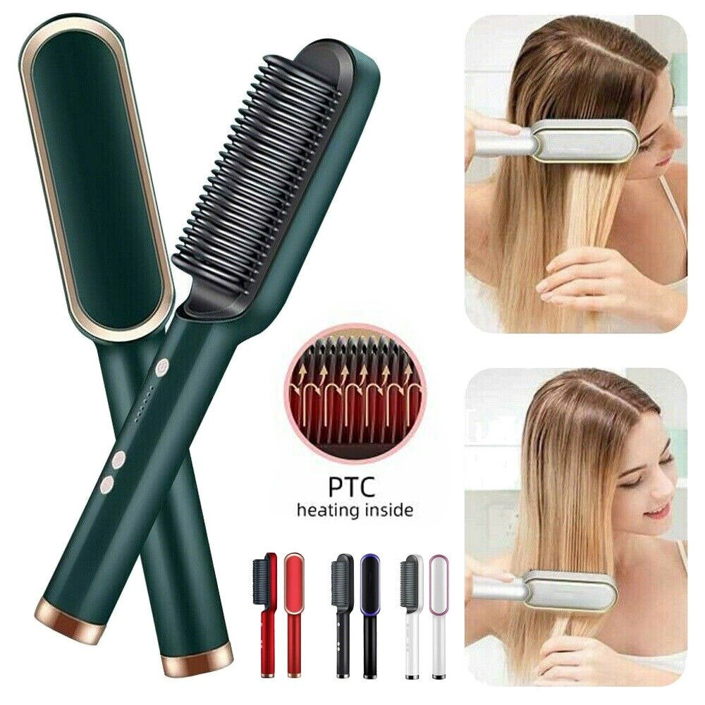 909 hair straightening brush – 2 in 1 straightener & curler 909 hair straightening brush – 2 in 1 straightener & curler
