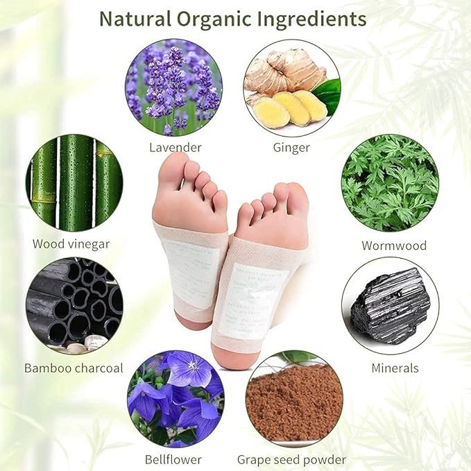 Detox Foot Pads 10PCS – Stress Relief & Wellness Detox Foot Pads 10PCS – Stress Relief & Wellness