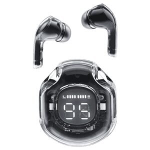 air 39 transparent earbuds – enc bluetooth 5.3 tws