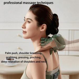 Electric Neck Massager with Heat – Deep Kneading Relief