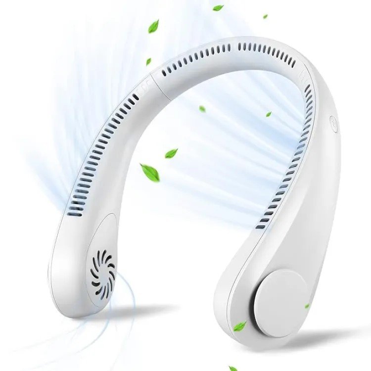 rechargeable neck fan – 360° portable cooling fan rechargeable neck fan – 360° portable cooling fan