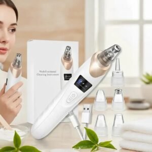 electric blackhead remover – vacuum pore cleaner 5 heads