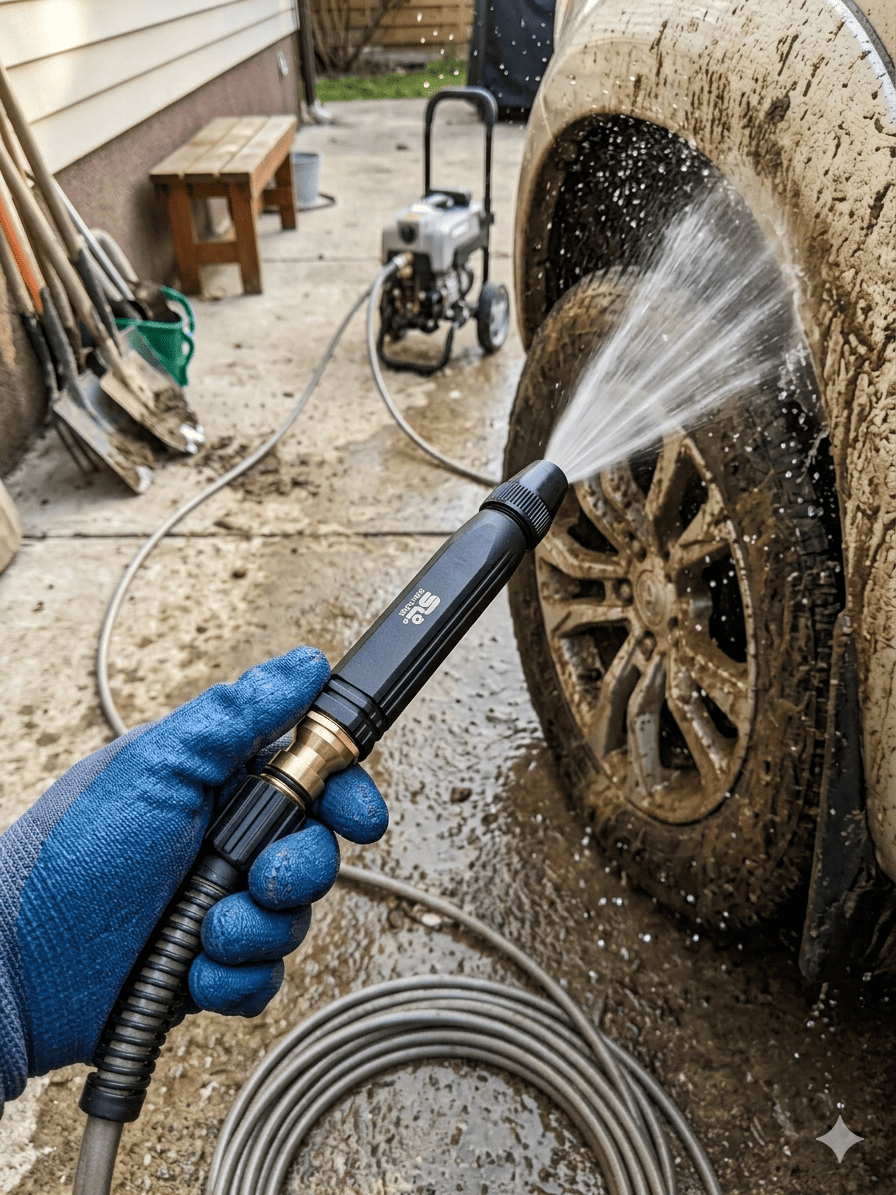 High Pressure Water Spray Gun – Adjustable Nozzle High Pressure Water Spray Gun – Adjustable Nozzle