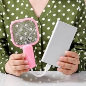 USB Mosquito Killer Lamp & Racquet – Electric Insect Zapper