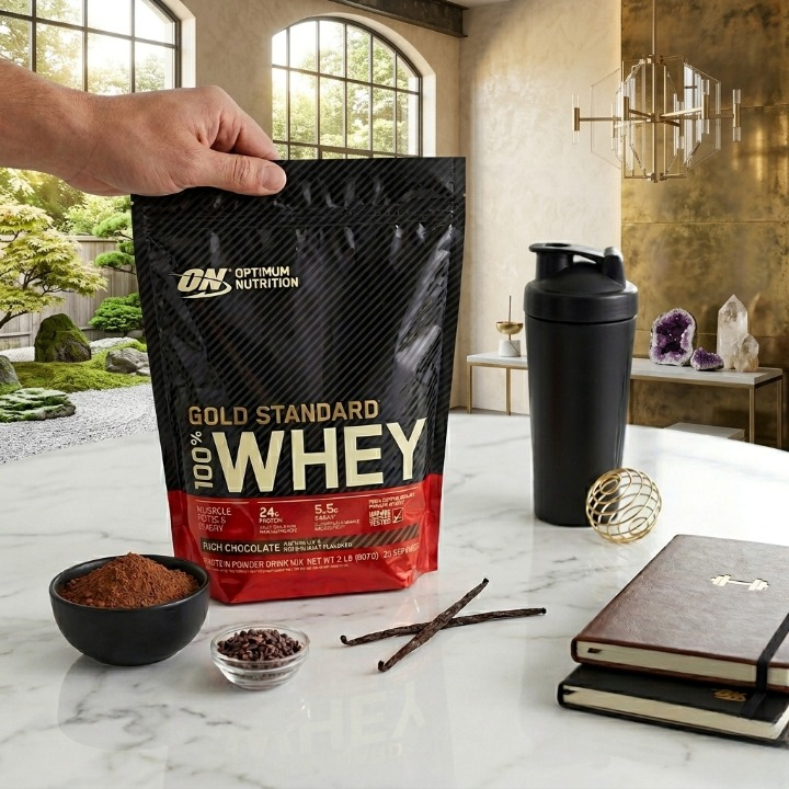 ON Gold Standard Whey Protein 1kg Chocolate – Muscle Gain ON Gold Standard Whey Protein 1kg Chocolate – Muscle Gain