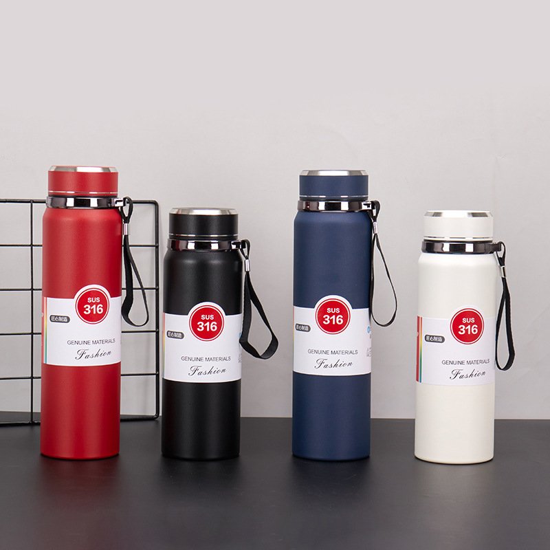 Insulated Steel Water Bottle 1000ml – Hot & Cold Flask Insulated Steel Water Bottle 1000ml – Hot & Cold Flask