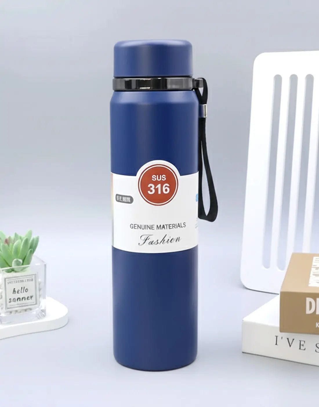 Insulated Steel Water Bottle 1000ml – Hot & Cold Flask Insulated Steel Water Bottle 1000ml – Hot & Cold Flask