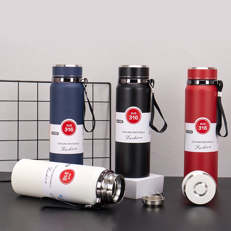 Insulated Steel Water Bottle 1000ml – Hot & Cold Flask Insulated Steel Water Bottle 1000ml – Hot & Cold Flask
