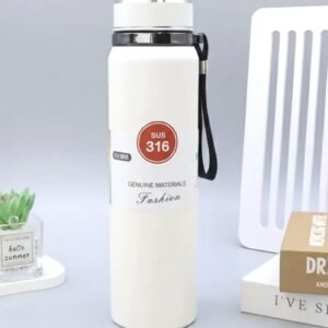 Insulated Steel Water Bottle 1000ml – Hot & Cold Flask