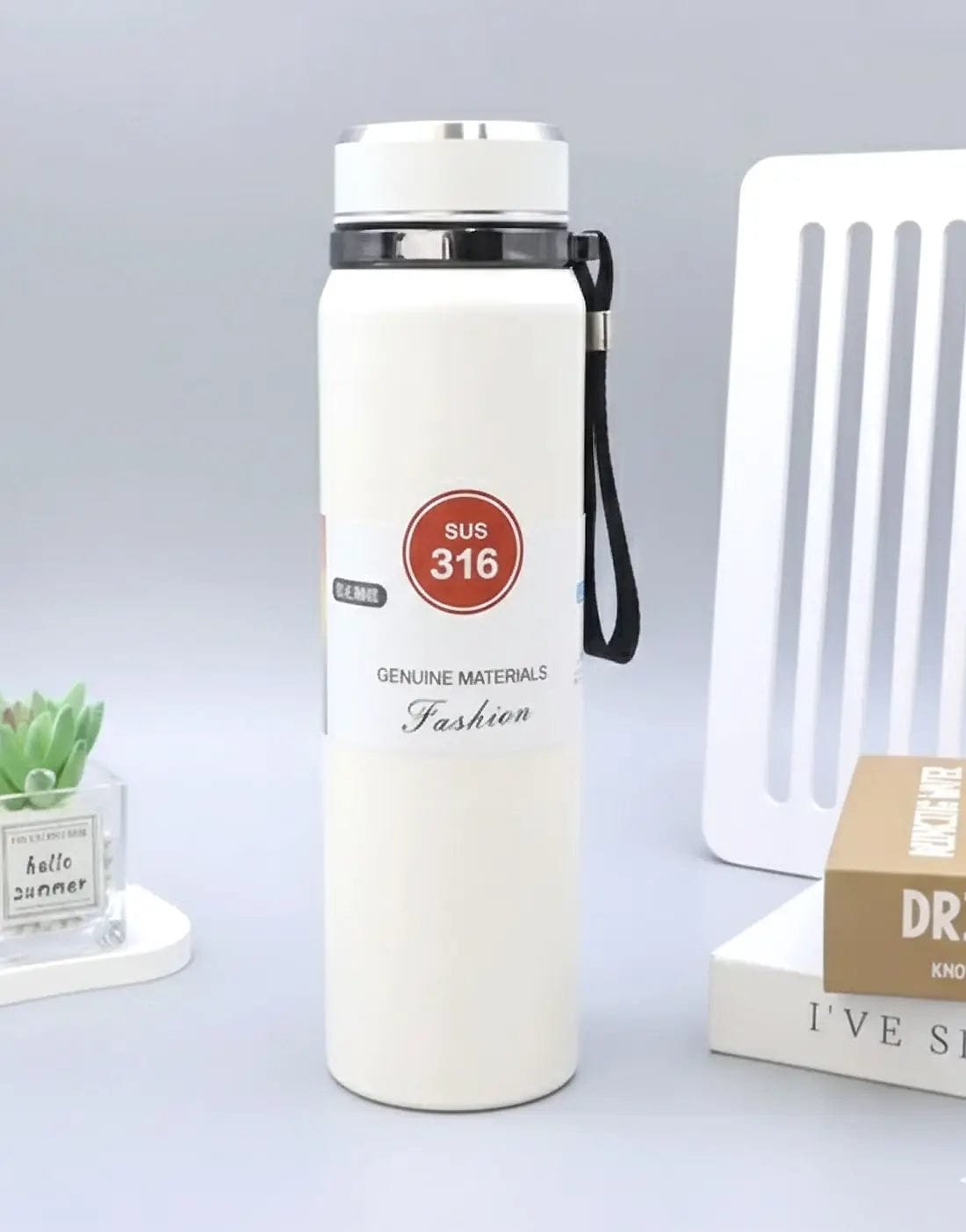 Insulated Steel Water Bottle 1000ml – Hot & Cold Flask Insulated Steel Water Bottle 1000ml – Hot & Cold Flask