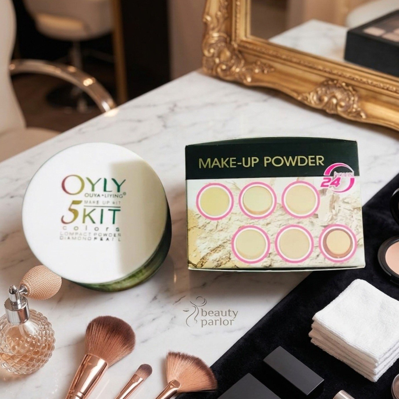 5 in 1 compact face powder kit – 5 shades smooth finish 5 in 1 compact face powder kit – 5 shades smooth finish