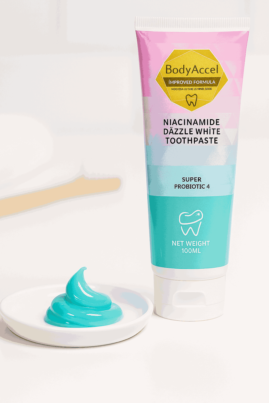 Niacinamide Whitening Toothpaste 100ml – Bright Smile & Fresh Breath Niacinamide Whitening Toothpaste 100ml – Bright Smile & Fresh Breath