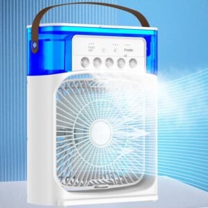 mini air cooler fan – portable 3 speed cooling