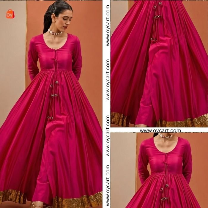premium lawn maxi dress with tassel detail & golden border premium lawn maxi dress with tassel detail & golden border